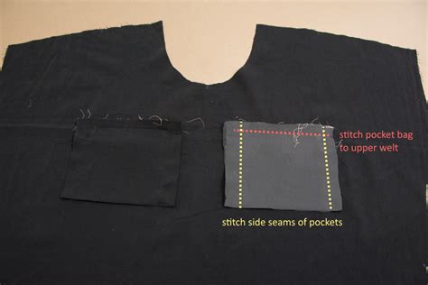 Tutorial How To Sew A Double Welt Pocket With Button Loop Blog