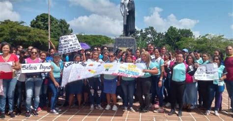 El Sector Educativo De Casacoima Se Sumó A Las Protestas De Calle Por Un Mejor Salario