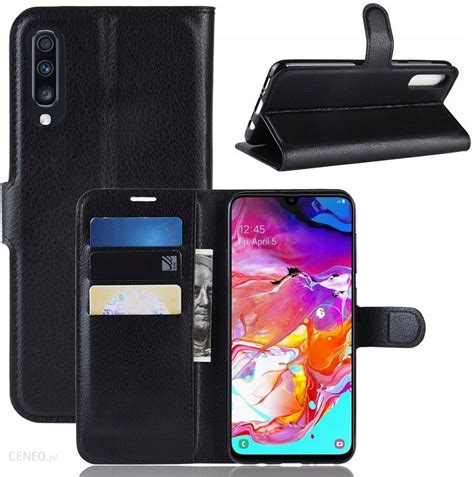 Etui Portfel Litchi Case Do Samsung Galaxy A70 Etui Na Telefon Ceny