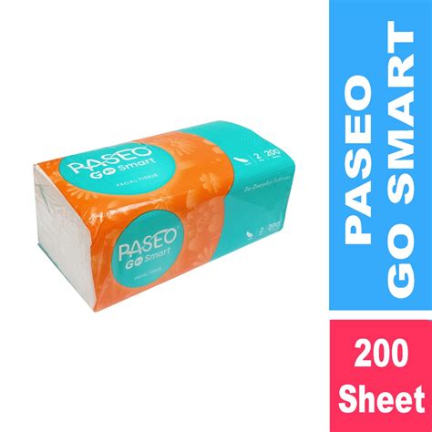 Jual Tissue Tisu Paseo Smart Sheets Facial Tissue Shopee Indonesia