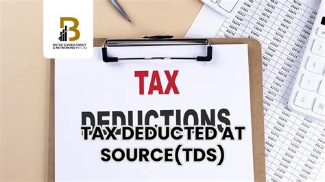 Tax Deducted At Source Tds