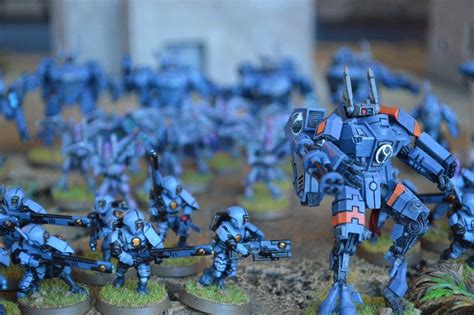 40k Sn Battle Report Tau Empire Vs Deathwatch