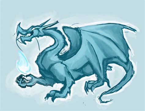 Blue Dragon Sketch by jaz-lyn on DeviantArt