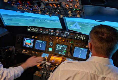 airline flight simulator