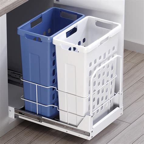 Kaboodle 2 X 35l Base Mount Laundry Hamper Bunnings New Zealand