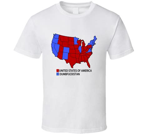 Pro Donald Trump States Of The United States Graphic T Shirt