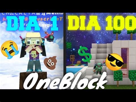 Sobreviv Dias En Oneblock Skyblock Blockman Go Youtube