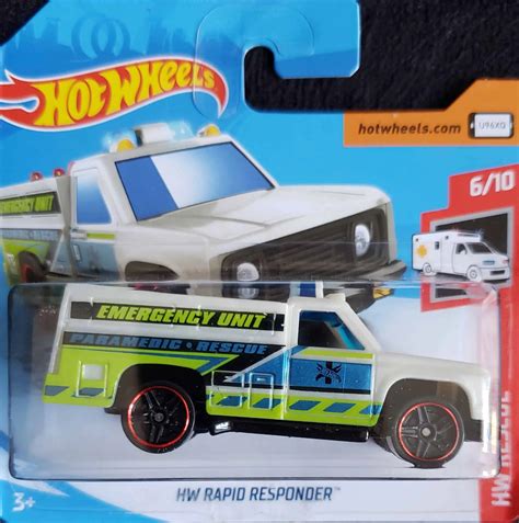 Hot Wheels Rescue Rapid Responder Universo Hot Wheels