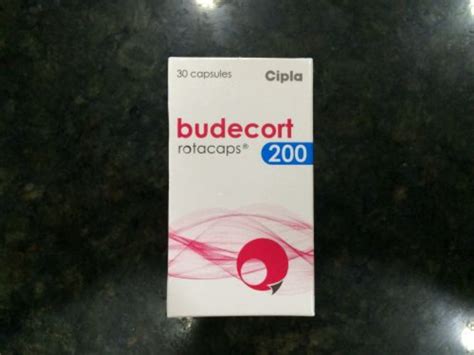 Budesonide 0 5mg Budecort Rotacaps 200 Mcg Capsules Per Bottle Of 30