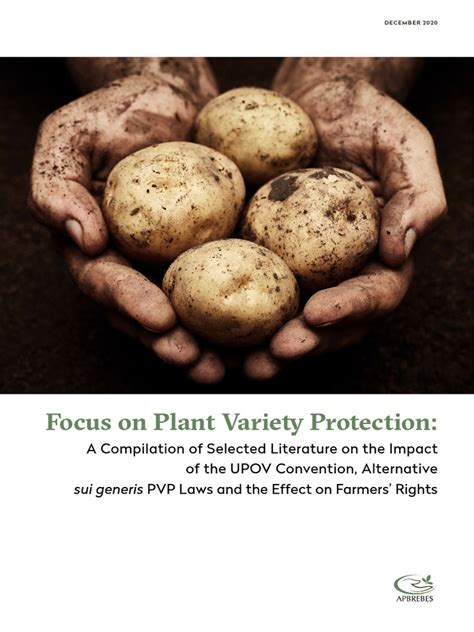 Plant Variety Protection Pdf Intellectual Property Plant Breeding