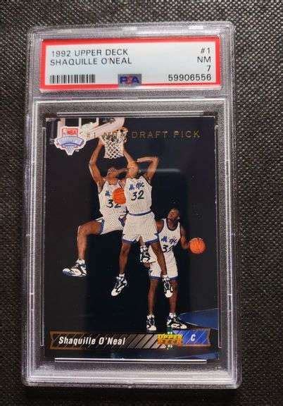 Shaquille O Neal Upper Deck Card Metzger Property Services Llc