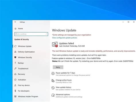 Feature Update To Windows Version H Fix How To Update And