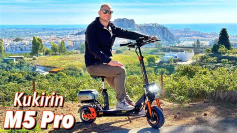 KuKirin M5 Pro Sit On Electric Scooter Review Powerful 1200W Motor