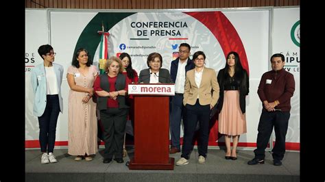 Conferencia de prensa Dips María Eugenia Hernández y Guadalupe Román