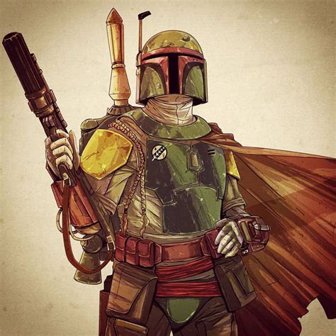 Boba Fett Fan Art Behance