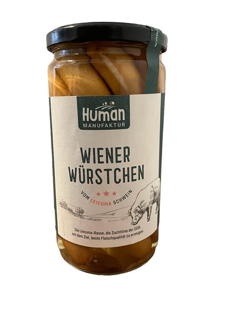 Wiener Würstchen Leicoma Fleisch vom Leicoma Schwein