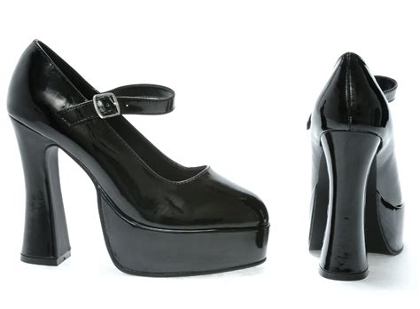Sexy Eden Mary Jane Black Adult Shoes