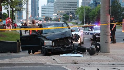 Video Of Wild Police Car Chase Ends With Driver Crashing Into Pole In