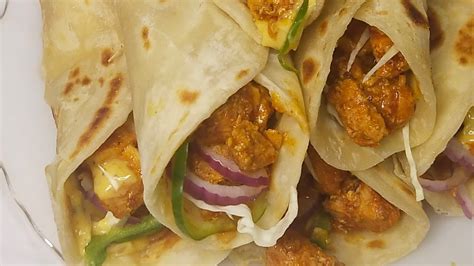 Delicious Chicken Tikka Paratha Rolls Recipe Bawarchikhanabykhushboo