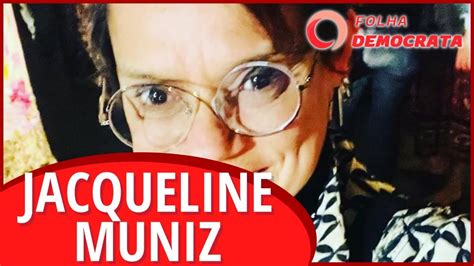 Folha Democrata Entrevista Jacqueline Muniz Sobre O Caso Marielle Youtube