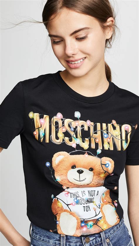 Moschino Cardboard This Is Not A Toy Bear Tshirt Munimorogobpe