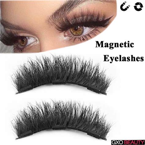 3D Mink Magnetic Eyelashes Thick False Eyelashes Magnets Eyelash