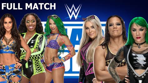 Sasha Banks Naomi And Aliyah Vs Shayna Baszler Natalya And Shotzi WWE