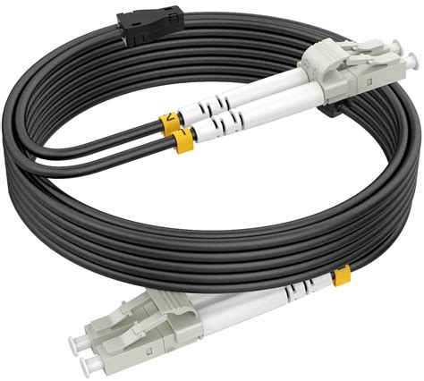 RamboCables 30m 98ft OM3 LC To LC Fiber Patch Cable Outdoor Armored