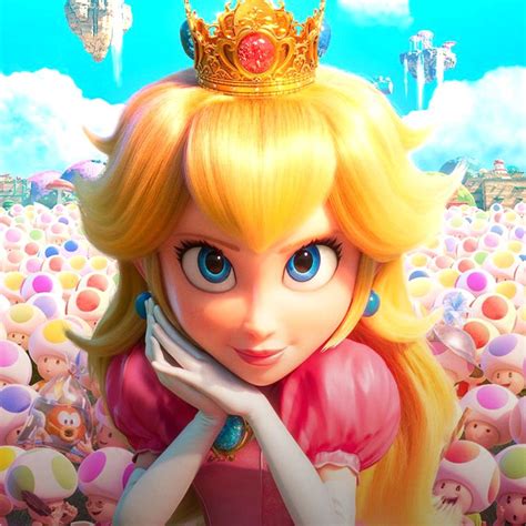 Peach Icon Arte Super Mario Princesa Peach De Foto A Caricatura