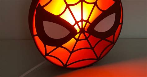 Spiderman lamp by jumbre23 | Download free STL model | Printables.com