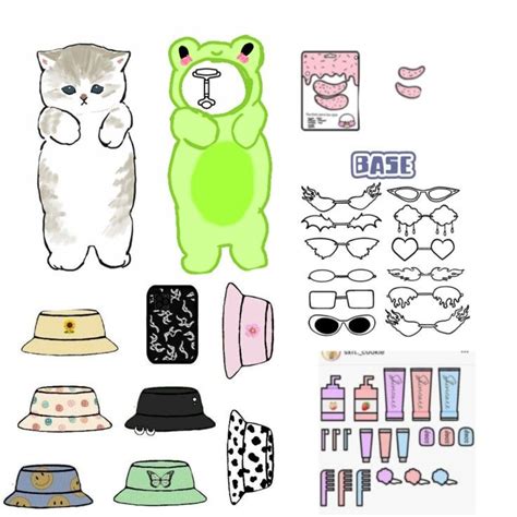 Gato Paper Dolls Clothing Paper Dolls Book Paper Toys Paper Doll