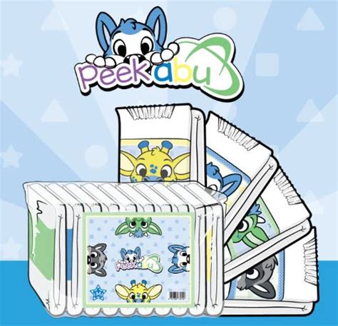 Abu Peekabu 1 Pack Adult Diaper 10 Diapers Full Pack Lil Kink Boutique