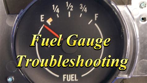 How To Check Fuel Gauge And Sender