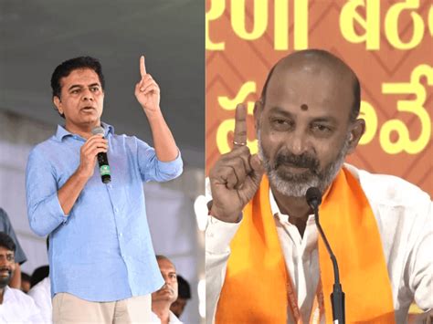 Hyderabad Bandi Sanjay S Bhagyalaxmi Temple Remark Amid Ktr S