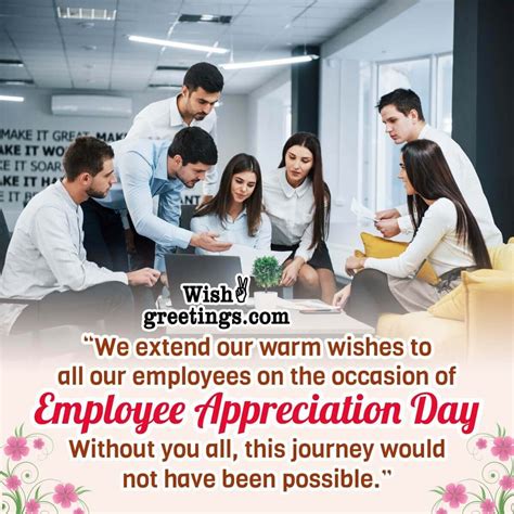 Employee Appreciation Day Messages Wish Greetings