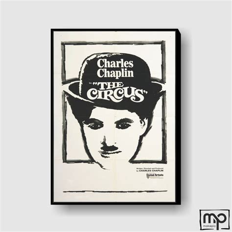 QUADRO CHARLES CHAPLIN THE CIRCUS Elo7 Produtos Especiais