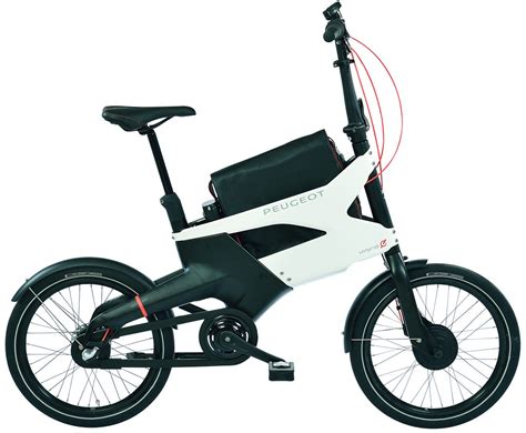 Peugeot Ae21 Hybrid Electric Bike White Oe Bikes