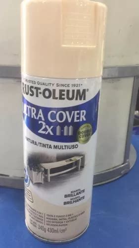 Tinta Rust Oleum Spray Ultra Cover X Marfim Brilhante Mercadolivre