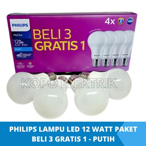 Lampu Led Philips W Promo Beli Gratis Lazada Indonesia