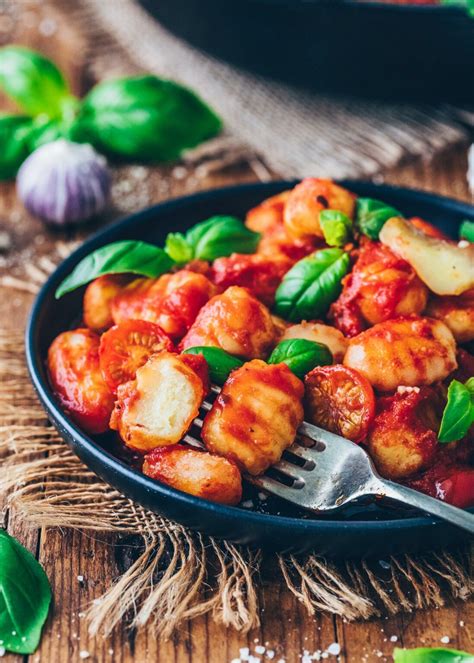 Gnocchi Bake With Tomato And Vegan Mozzarella Bianca Zapatka Recipes