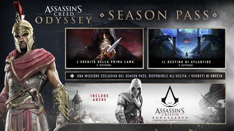 Compra Assassins Creed Odyssey Season Pass Ubisoft Store Ita