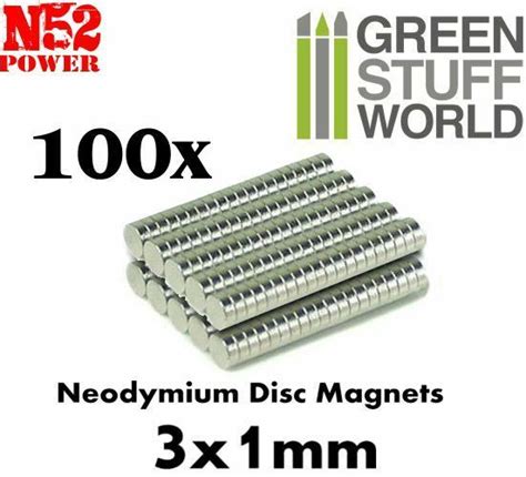 Imanes Neodimio X Mm Set X Neodymium Magnets X Mm Set X