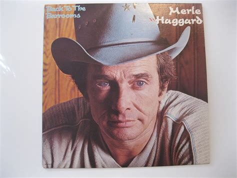 Merle Haggard Back To The Barrooms Mca 5139 Lp Vinyl Record Merle