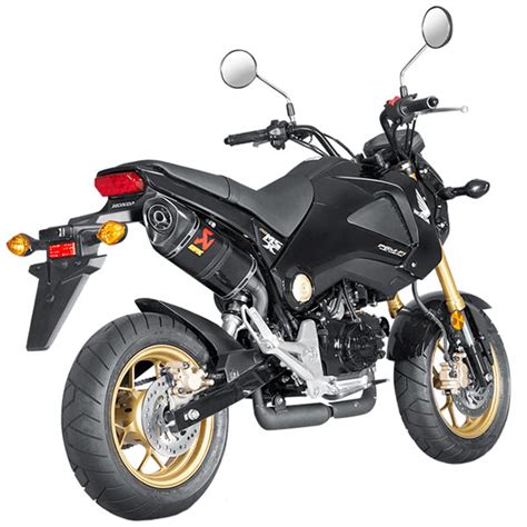 Akrapovic Street Legal Honda MSX 125 Grom Akrapovic Exhausts Reviews