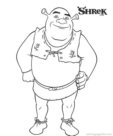 Search Results For Shrek Coloring Pages On Getcolorings Free