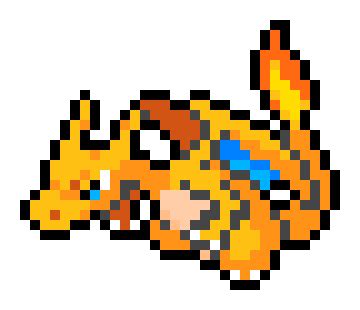 Charizard Pixel Art Maker Images