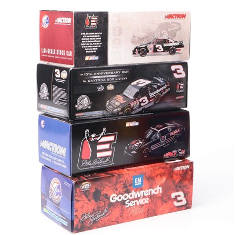 Dale Earnhardt Sr. and Dale Earnhardt Jr. Diecast Model NASCAR Stock ...