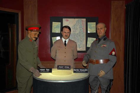 Hideki Tojo, Adolf Hitler & Benito Mussolini | Wax Museum Fi… | Flickr
