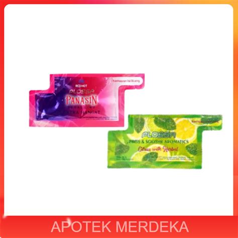 Jual Plossa Mini Refill Citrus Red Hot Eucalyptus Isi Ulang Shopee Indonesia