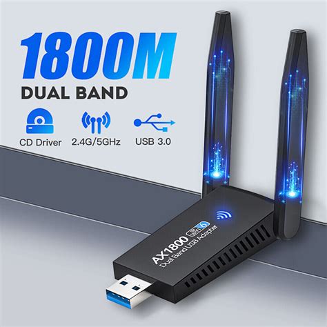 Wifi Adapter Wlan Usb Stick Mbps Dual Band Dongle Antenne